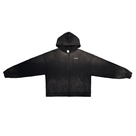 Apocalyptic Full Zip Hoodie - Apocalyptic Collection (Black)