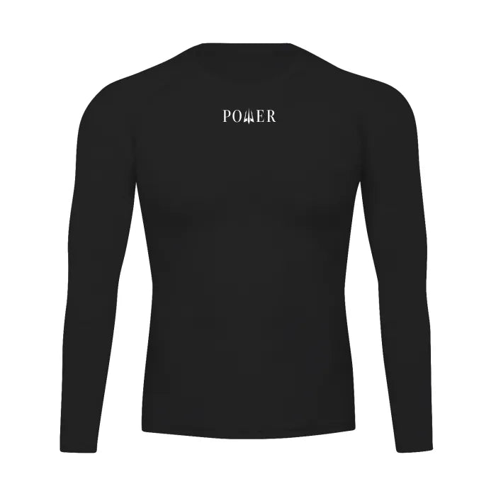 Compression Long Sleeve Tee - Compression Collection (Black)