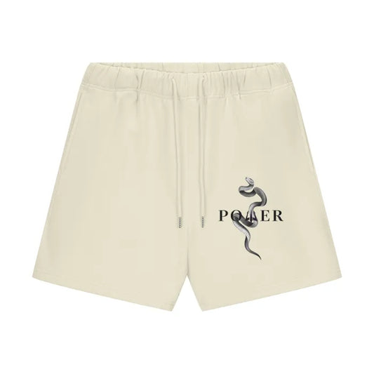 Streetwear Loose Fit Shorts - Venom Collection (Cream)